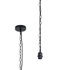 Kudo Matt Black Ceiling Lights Diyas Single Pendant Kudo Matt Black Ceiling Lights Diyas Single Pendant